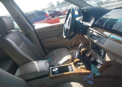 2004 BMW X5 3.0I из США, поврежденный, VIN 5UXFA135X4LU23160